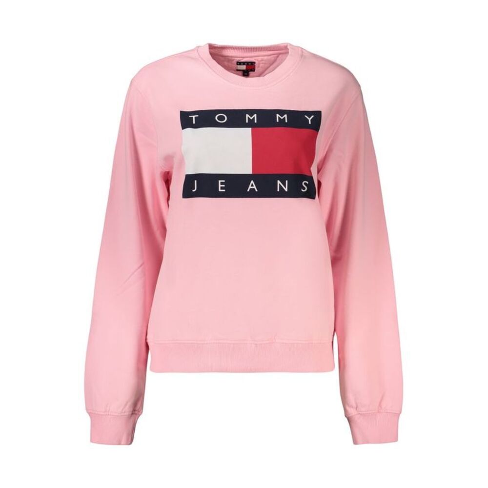 Tommy Hilfiger Pink Cotton Women's Women's Sweatshirt